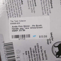 Firm Slicker - Pin Brush, Handle, pkg *new
