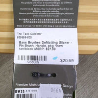 DeMatting Slicker - Pin Brush, Handle, pkg *new

