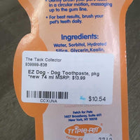 EZ Dog - Dog Toothpaste, pkg *new
