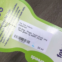 EZ Dog - Finger Tooth Brush, pkg *new
