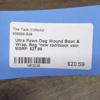 Ultra Paws Dog Wound Boot & Wrap, Bag *new
