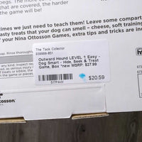 LEVEL 1: Easy - Dog Smart - Hide, Seek & Treat Game, Box *new
