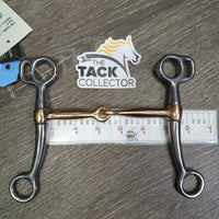 Single Joint Tom Thumb Bit, tags *new
