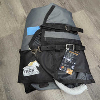 50g High Neck Rain Sheet - Light Winter Blanket, 2 legs, tail, tags *new
