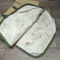 Hvy Mesh Fly Sheet, 2 legs *vgc, clean, mnr stains & dusty, older
