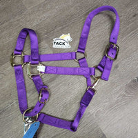 Thick Soft Nylon Halter, adj, snap, tag *new
