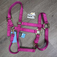 Thick Soft Nylon Halter, adj, snap, tag *new
