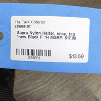 Nylon Halter, snap, tag *new

