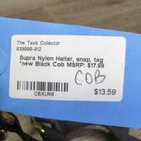Nylon Halter, snap, tag *new
