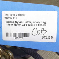 Nylon Halter, snap, tag *new
