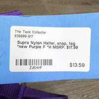 Nylon Halter, snap, tag *new
