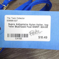 Adjustable Nylon Halter, tag *new
