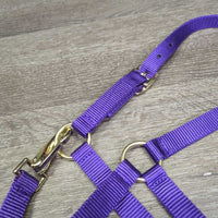 Nylon Halter, snap, tag *new
