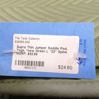 Thin Jumper Saddle Pad, Tags, *new
