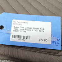 Thin Jumper Saddle Pad, Tags, *new
