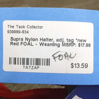Nylon Halter, adj, tag *new
