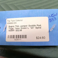 Thin Jumper Saddle Pad, Tags, *new
