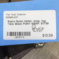 Nylon Halter, snap, tag *new
