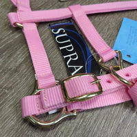 Nylon Halter, adj, catch strap, tag *new
