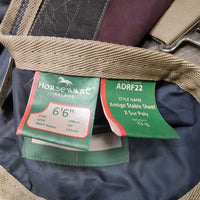 Cotton Stable Sheet, tail *vgc, clean, mnr dirty, hairy & film
