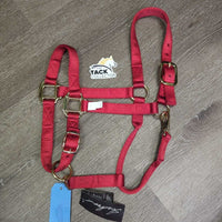 Thick Nylon Halter, adj, snap, tag *new
