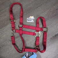 Thick Nylon Halter, adj, snap, tag *new
