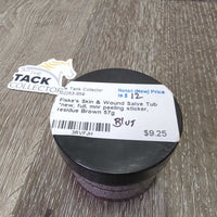 Skin & Wound Salve Tub *new, full, mnr peeling sticker, residue
