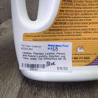 Leather, Fleece, and Fabric Laundry Solution Jug *new, older, full
