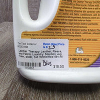 Leather, Fleece, and Fabric Laundry Solution Jug *new, older, full
