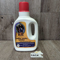 Leather, Fleece, and Fabric Laundry Solution Jug *new, older, full
