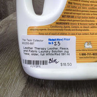 Leather, Fleece, and Fabric Laundry Solution Jug *new, older, full
