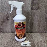 "Wash" Leather Cleaner Spray Bottle *new, full, mnr dents

