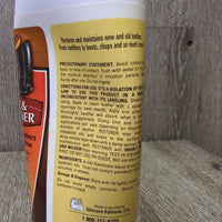 Leather Restorer & Conditioner Bottle *new, unopened, mnr dents
