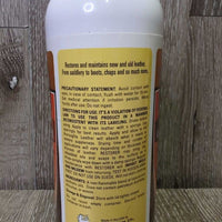 Leather Restorer & Conditioner Bottle *new, unopened, mnr dents
