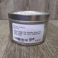 Saddle Soap Tin *new, older, full, rust, faded label
