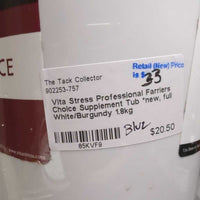 Professional Farriers Choice Supplement Tub *new, full
