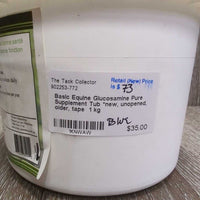 Glucosamine Pure Supplement Tub *new, unopened, older, tape
