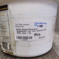 Recoverex Supplement Tub *new, opened, full? older, tape
