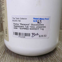 "Renewal" Glucosamine Supplement Tub *new, unopened, older **EXPIRED MAR2017
