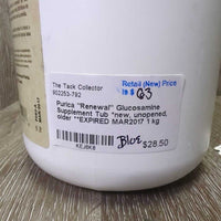 "Renewal" Glucosamine Supplement Tub *new, unopened, older **EXPIRED MAR2017
