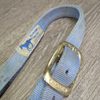 Thick Nylon Halter *gc, dirty, stains, rubs, frays, faded

