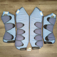 Tall Front & Hind Shipping Boots *vgc, clean, mnr hair, dirt, stains, snags

