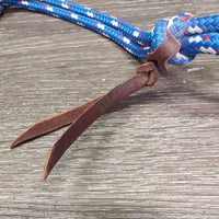 Soft Nylon Rope Halter *gc, dirty, rubs, frays, snags, older

