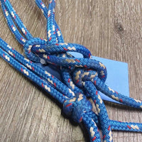 Soft Nylon Rope Halter *gc, dirty, rubs, frays, snags, older
