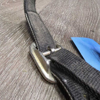 Thick Nylon Halter, reinforced crown *gc, faded, rubs, hairy, edge frays, snags
