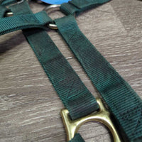 Thick Nylon Halter, snap *gc, dirty, v.stained, discolored
