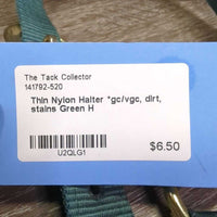 Thin Nylon Halter *gc/vgc, dirt, stains
