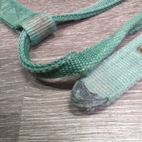v.Thick Nylon Halter *gc/fair, faded, rusty, rubs, stains, older, dirty
