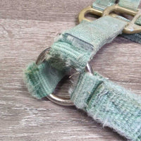 v.Thick Nylon Halter *gc/fair, faded, rusty, rubs, stains, older, dirty

