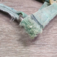 v.Thick Nylon Halter *gc/fair, faded, rusty, rubs, stains, older, dirty
